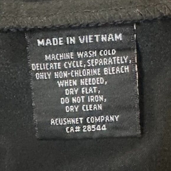 FootJoy Dry Joys Men’s Golf Jacket Long Sleeve Navy Black Zip Front Jacket, L - Picture 12 of 13